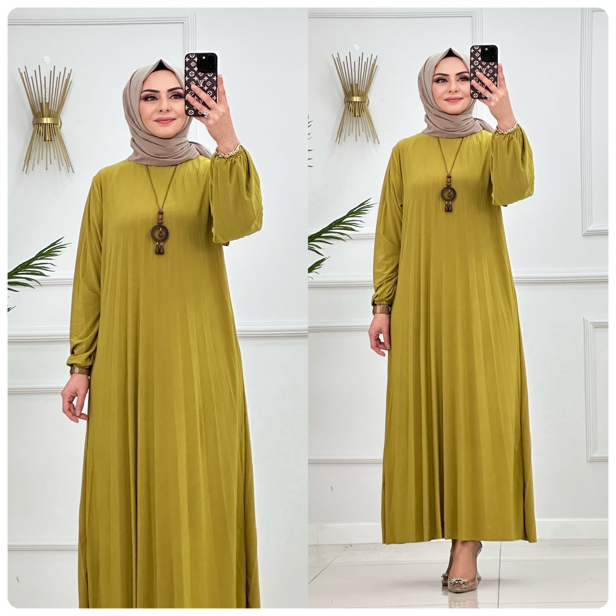  فستان مريح انيق 